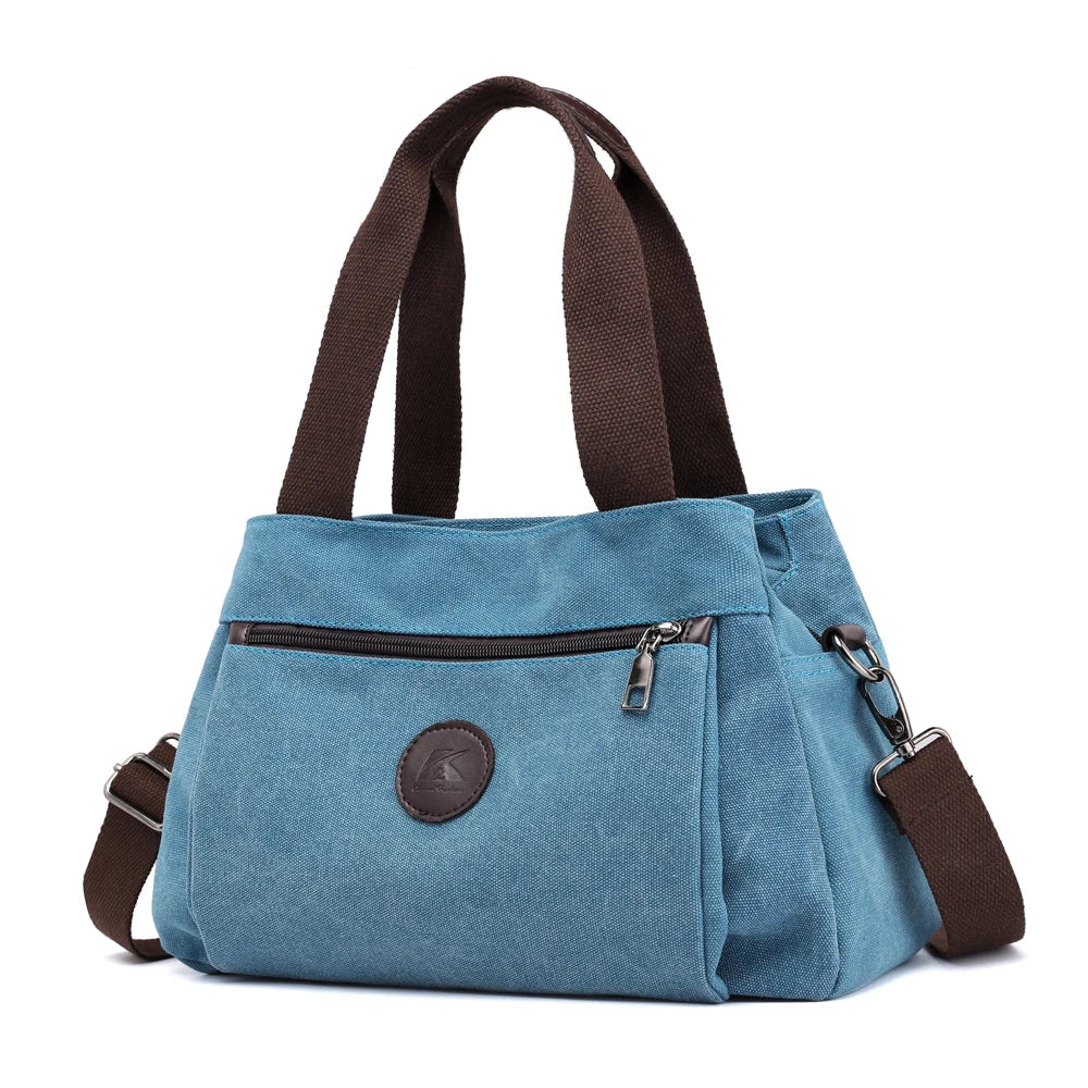 Stylish and Spacious Women's Canvas Handbags - Your Go-To Tote for Work and Play