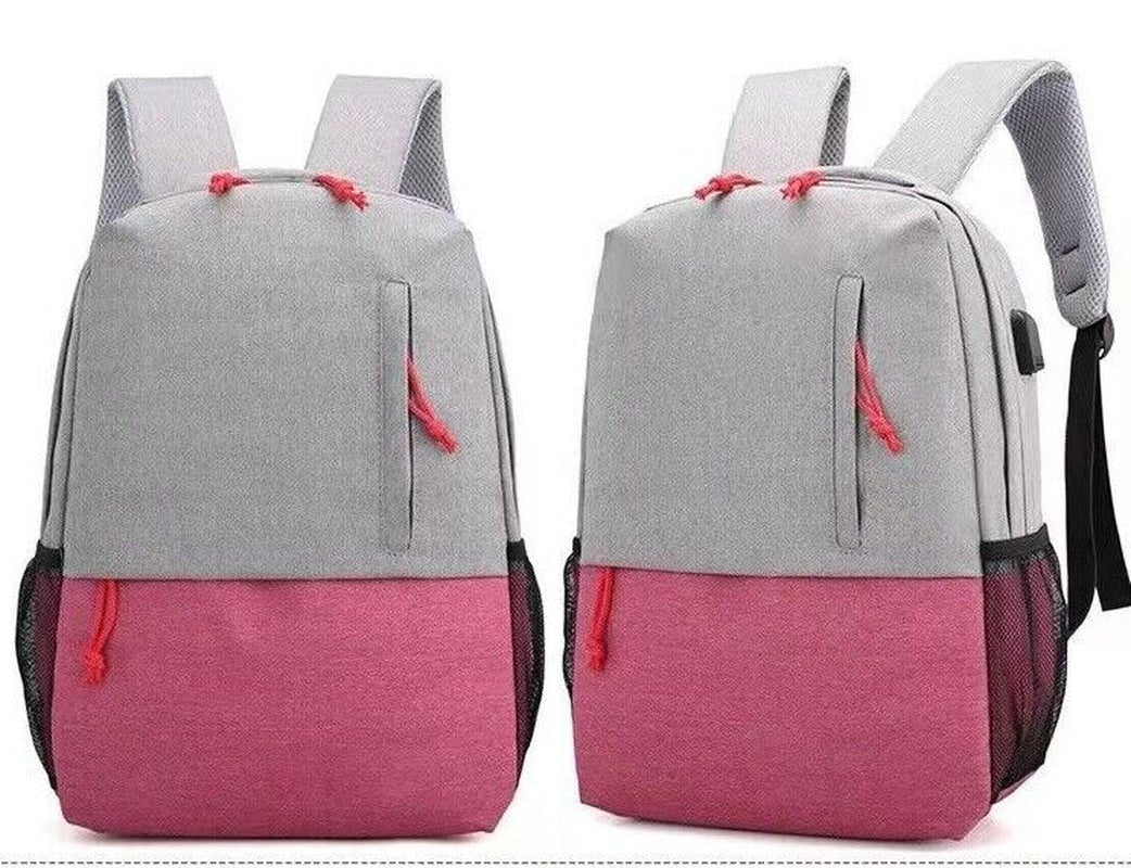 Stylish and Versatile Waterproof Backpack for Men & Women - Perfect for School, Travel, and Laptops with Convenient USB Charging Port