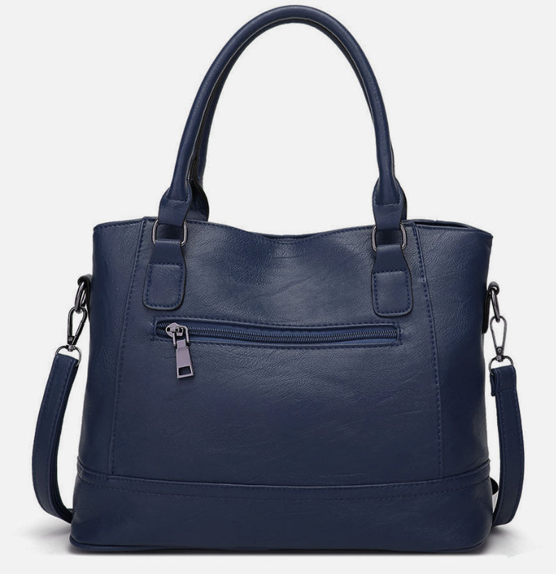 Stylish Large Faux Leather Designer Handbag for Women - Perfect Work & Shoulder Bag UK