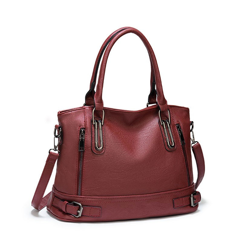 Stylish Large Faux Leather Designer Handbag for Women - Perfect Work & Shoulder Bag UK