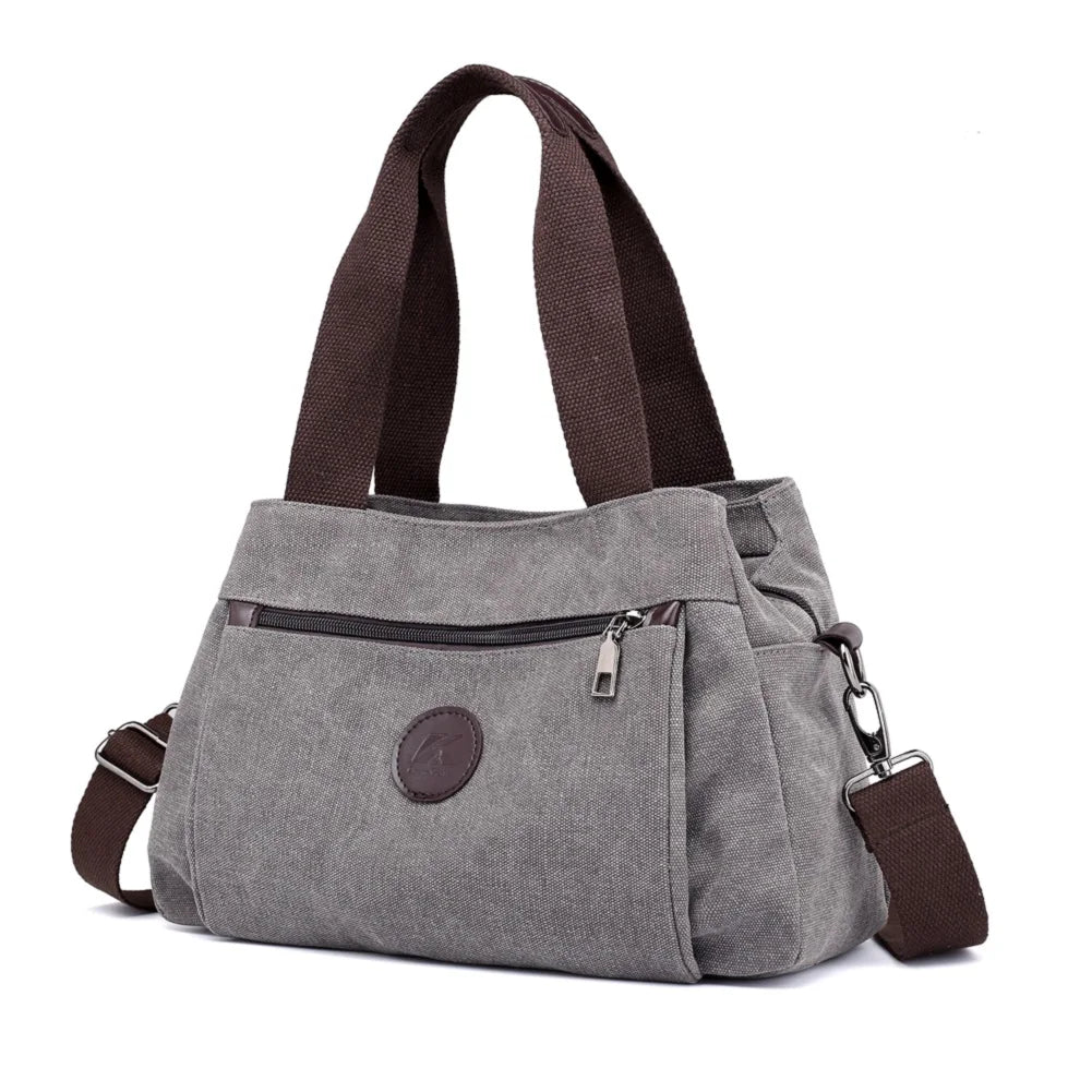 Stylish and Spacious Women's Canvas Handbags - Your Go-To Tote for Work and Play