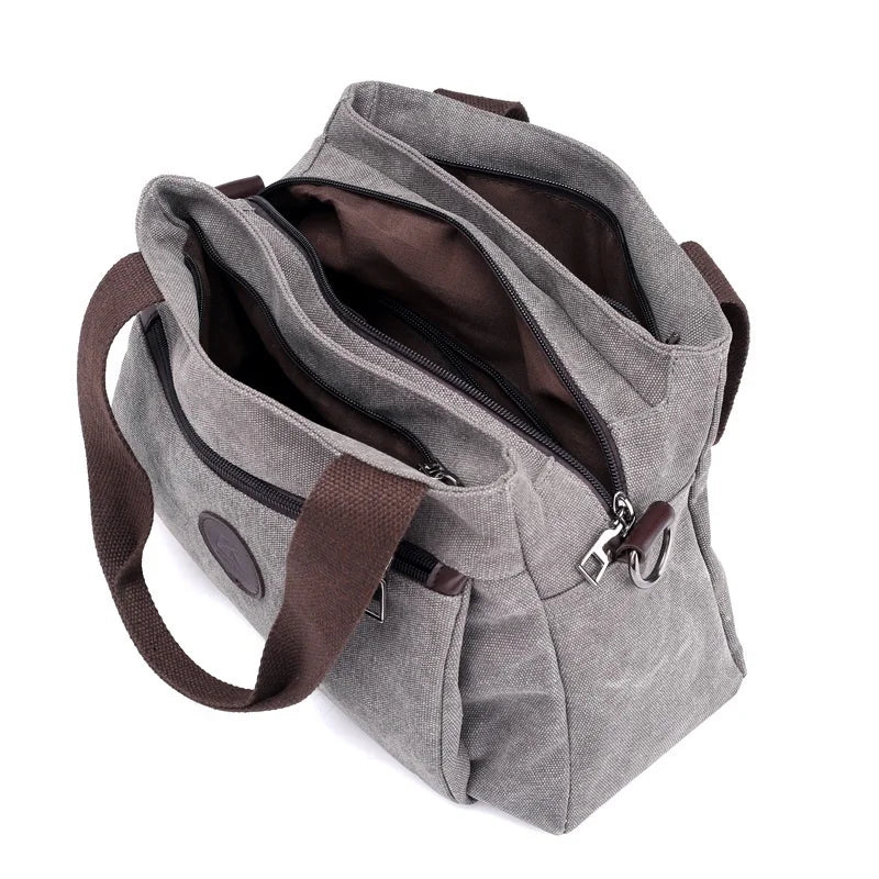 Stylish and Spacious Women's Canvas Handbags - Your Go-To Tote for Work and Play