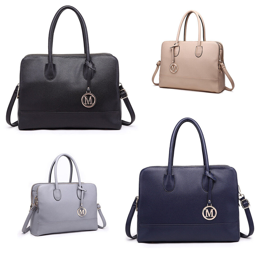 Elevate Your Style with the Stylish Waterproof PU Leather Large Tote Bag - Ideal for 14 Inch Laptops and Everyday Use
