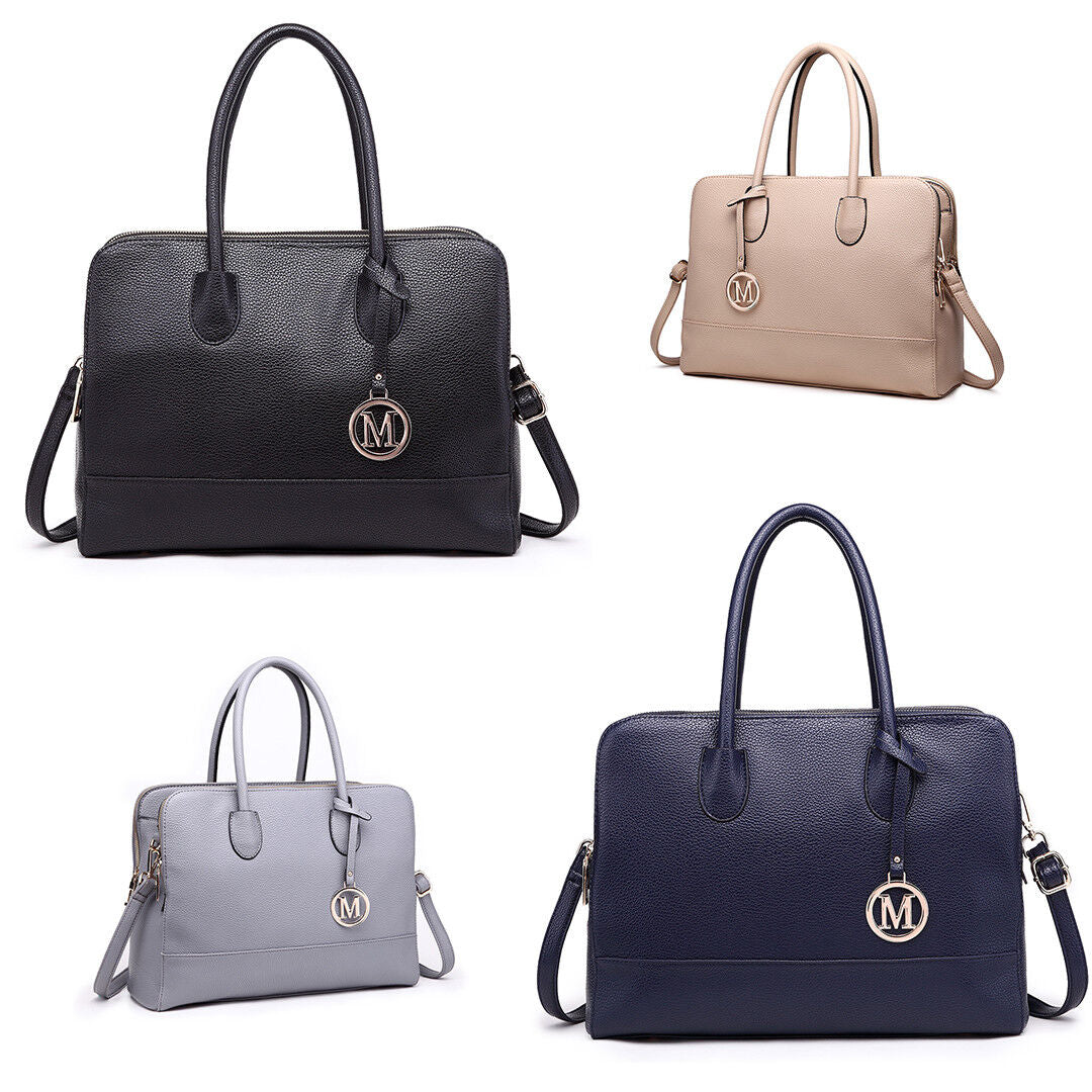 Elevate Your Style with the Stylish Waterproof PU Leather Large Tote Bag - Ideal for 14 Inch Laptops and Everyday Use