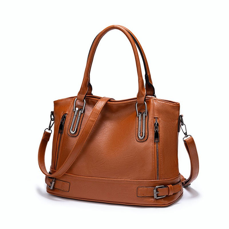 Stylish Large Faux Leather Designer Handbag for Women - Perfect Work & Shoulder Bag UK