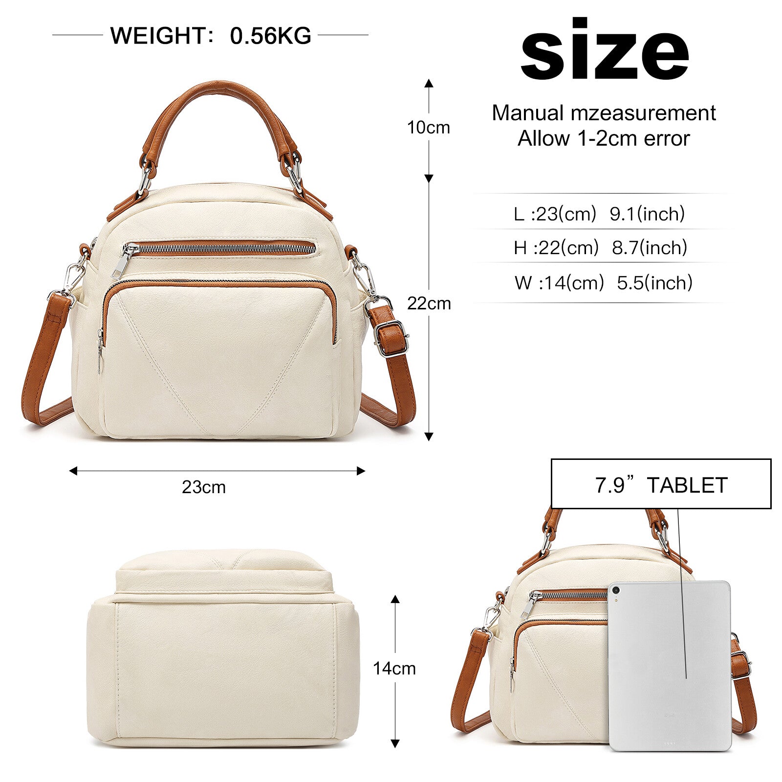 Chic and Versatile Faux Leather Bowler Crossbody Bag for Effortless Style