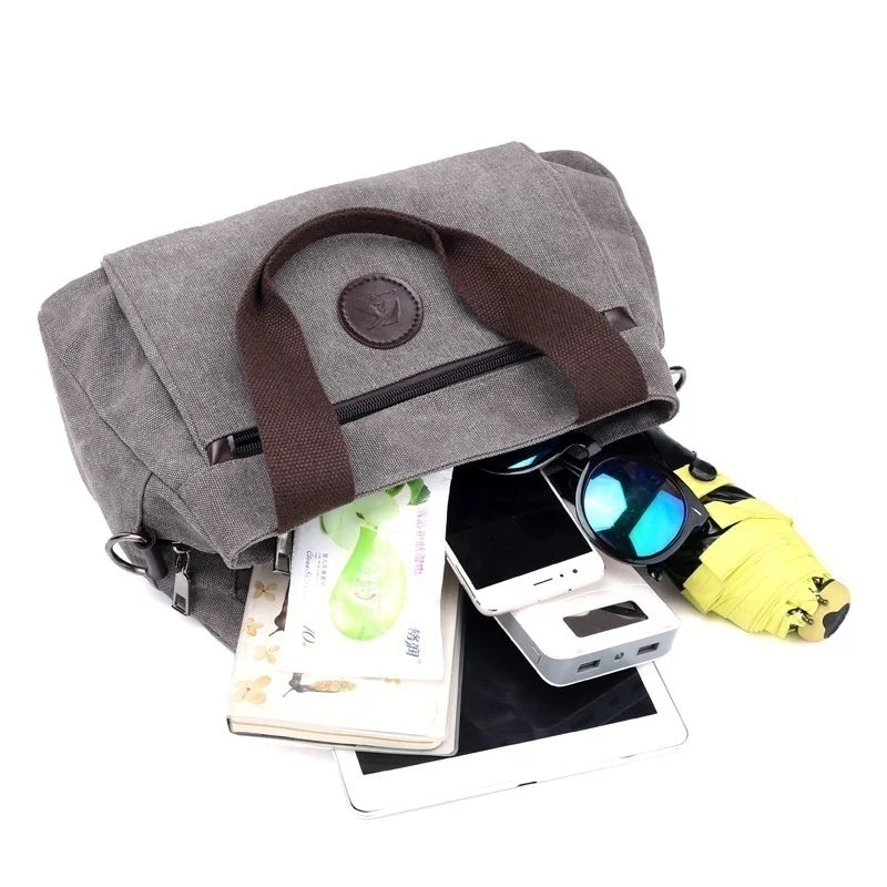 Stylish and Spacious Women's Canvas Handbags - Your Go-To Tote for Work and Play