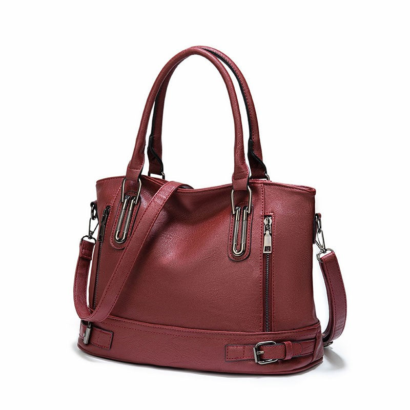 Stylish Large Faux Leather Designer Handbag for Women - Perfect Work & Shoulder Bag UK
