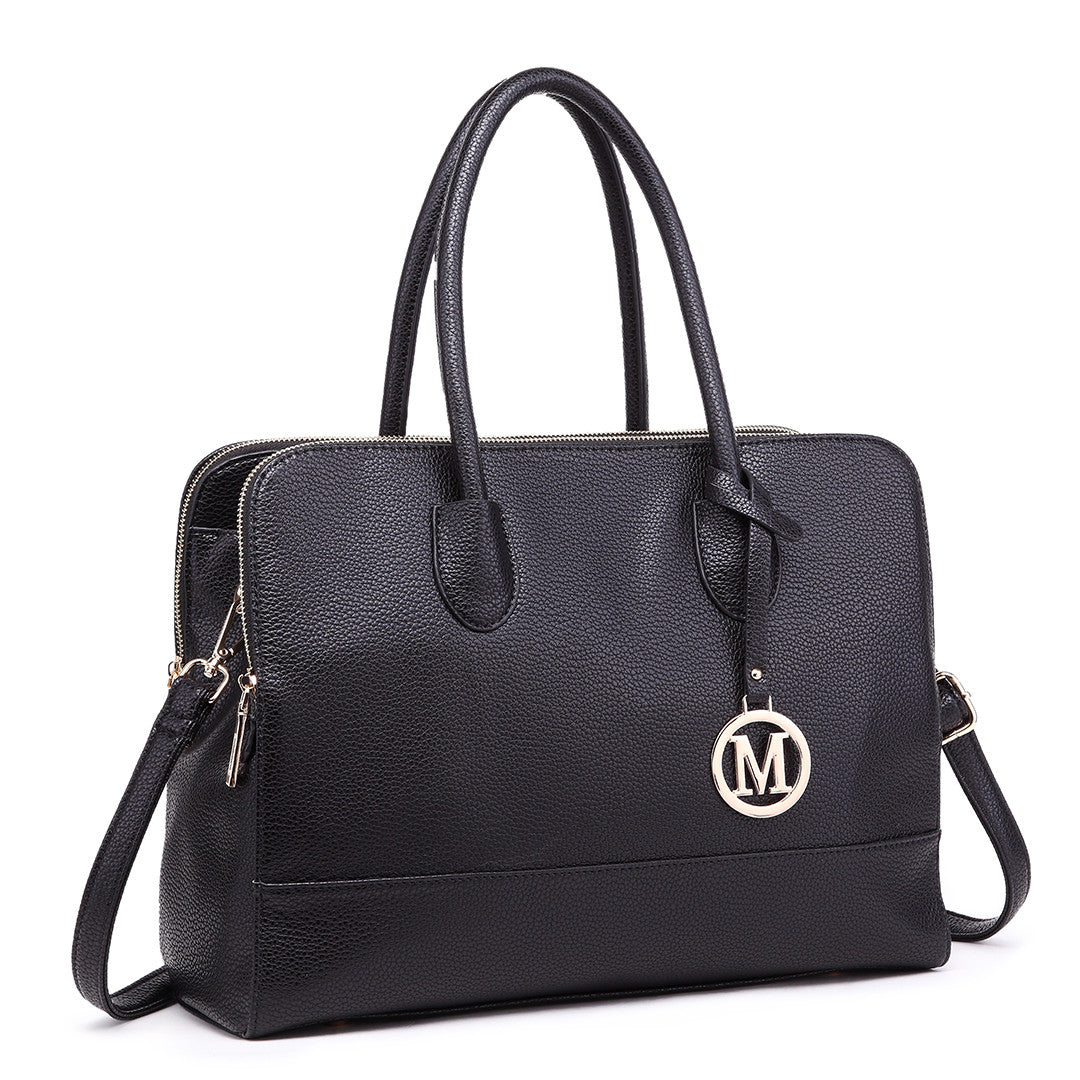 Elevate Your Style with the Stylish Waterproof PU Leather Large Tote Bag - Ideal for 14 Inch Laptops and Everyday Use