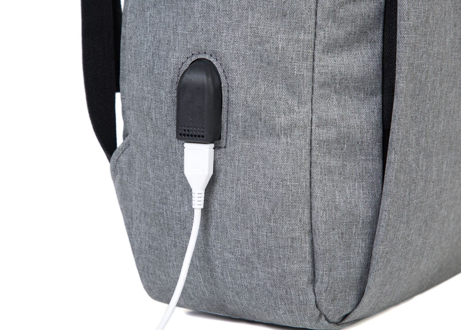 Stylish and Versatile Waterproof Backpack for Men & Women - Perfect for School, Travel, and Laptops with Convenient USB Charging Port